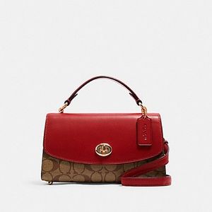 COACH C1439 TILLY SATCHEL 23 IN SIGNATURE